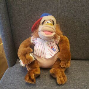 Vintage 1996 PEPSI Advertising 8” Plush Gorilla Nanco! Pepsi Co. RARE!